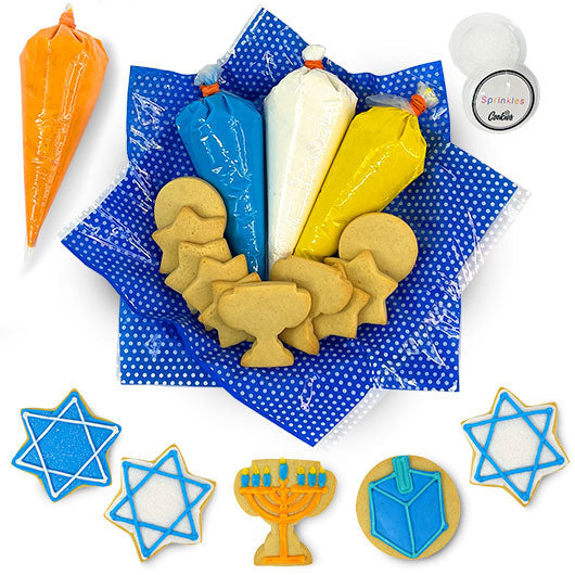 Hanukkah Decorating Kit - CookiesByDesignProd