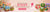 A promotional banner for Friends & Family Event cookies, featuring a central pink text block reading 'FRIENDS & FAMILY EVENT' and 'COOKIES FROM OUR FAMILY TO YOURS' with a pink 'SHOP NOW' button. The left and right sides show rows of assorted decorated cookies, lollipops, and cupcakes in bright colors against a soft pink background.