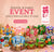 A promotional display of assorted decorated cookies, cupcakes, and candy treats arranged on a pink background with event text reading 'FRIENDS & FAMILY EVENT' and a '15% OFF FRIENDS15' coupon graphic.