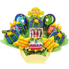 Happy Birthday Photo Cookie Bouquet - 12