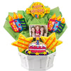 Photo Cookies - Confetti and Candles Bright - CookiesByDesignProd