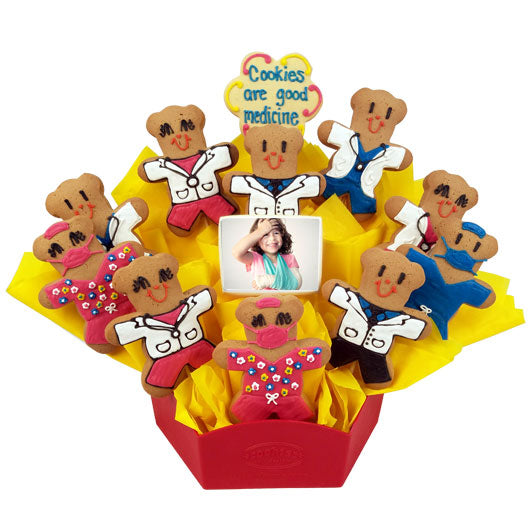 Photo Cookies - Cookies are Good Medicine - CookiesByDesignProd