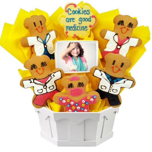 Photo Cookies - Cookies are Good Medicine - CookiesByDesignProd