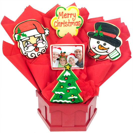 Photo Cookies - Merry Christmas - CookiesByDesignProd