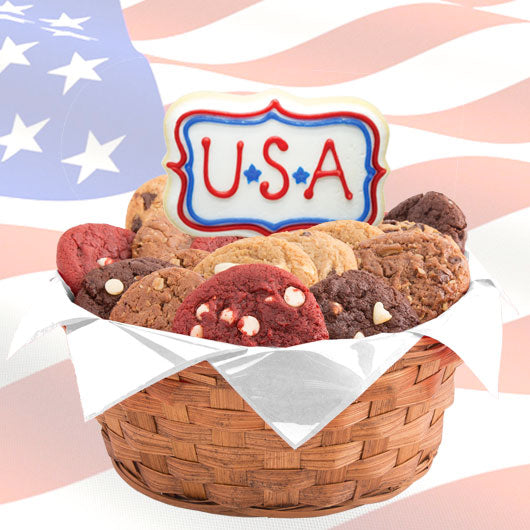 USA Love Basket - CookiesByDesignProd
