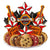 Happy Rockstar Birthday (Red) BouTray™ - CookiesByDesignProd