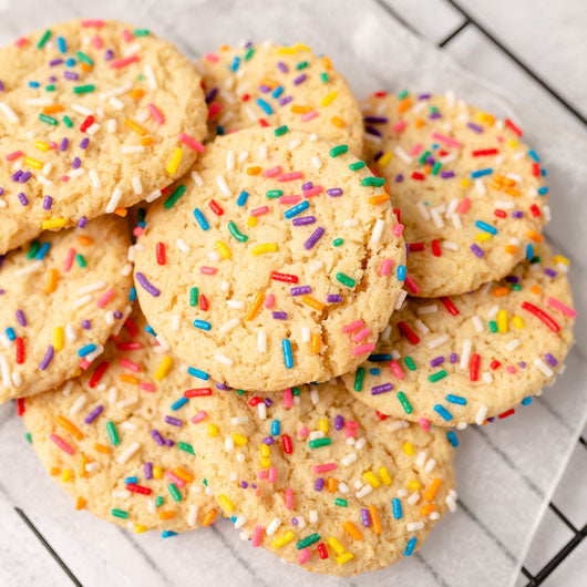 2 Dozen Birthday Sprinkles Gourmet Cookies - CookiesByDesignProd