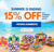 SUMMER IS ENDING, 15% OFF ALL SUMMER COOKIE GIFTS.  PROMO CODE: SUMMER15