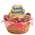 Get well soon cookie gift basket with assorted gourmet cookies and 'Speedy Recovery' message cookie.