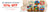 Promotional banner for birthday and baby gifts with text reading 'BTS, BIRTHDAY AND BABY 10% OFF BACK TO SCHOOL, BIRTHDAY AND BABY GIFTS' and a 'Shop Now' button. The right side shows several gift baskets and assorted treats, including decorated boxes, candy, cookies, and small gift items, on a light beige background.