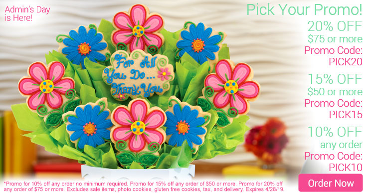 Cookie Bouquet Delivery Gourmet Gifts Cookies By Design Save Up To 20 This Week Only