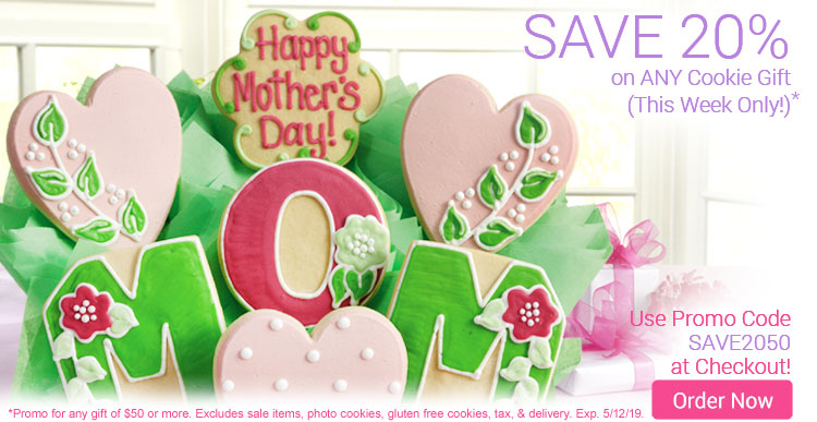 Cookie Bouquet Delivery Gourmet Gifts Cookies By Design 20 Off For Mother S Day