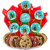 B487 - Christmas Snow Globes BouTray™