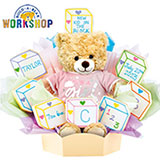 BAB109-GIRL - Build-A-Bear - Baby Blocks - Girl 