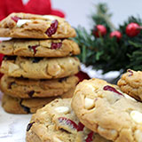 BX8-CRN - 1 Dozen White Chocolate Cranberry Gourmets