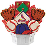 MLB1-STL - MLB Bouquet - St. Louis Cardinals