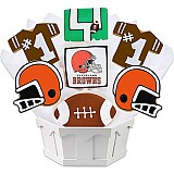 NFL1-CLE - Football Bouquet - Cleveland
