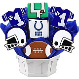NFL1-IND - Football Bouquet - Indianapolis