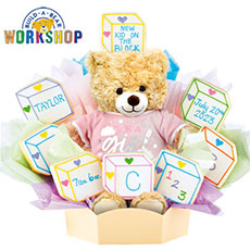 Build-A-Bear - Baby Blocks - Girl  - 