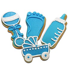 Baby Boy Cookie Favors - 