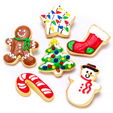 Cookies for Santa Cookie Favors - 