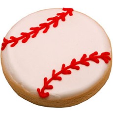 Sports Baseball Cookie Favors - 