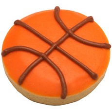 Sports Basketball Cookie Favors - 