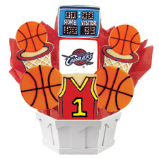 Pro Basketball Bouquet - Cleveland - 