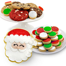 Santa Sweet Treat Sampler Box - 