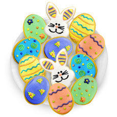 Easter Cookies Favor Tray - 