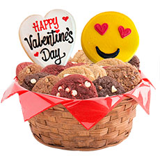 Sweet Emoji “Valentine’s Day” Basket - 