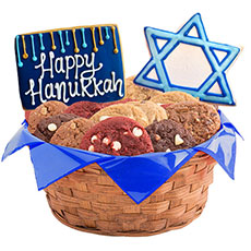 Happy Hanukkah Basket - 