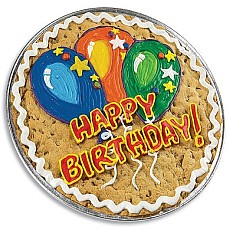 Birthday Balloons Cookie Cake - 