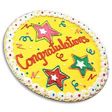 PC8 - Congratulations Iced Cookie Cake