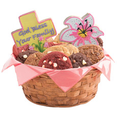 Flowers of Faith Basket - 