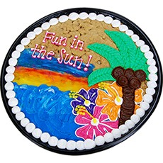 PC34 - Fun In The Sun Cookie Cake