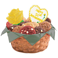 Golden Anniversary Basket - 