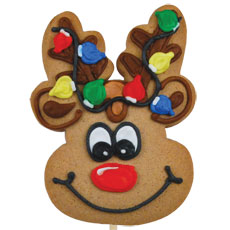 Reindeer Shaped Cookies | Reindeer Cookies