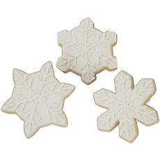 Snowflake Crystal Cookie Favors - 
