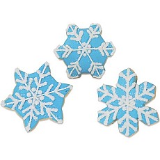 Snowflake Ice Cookie Favors - 