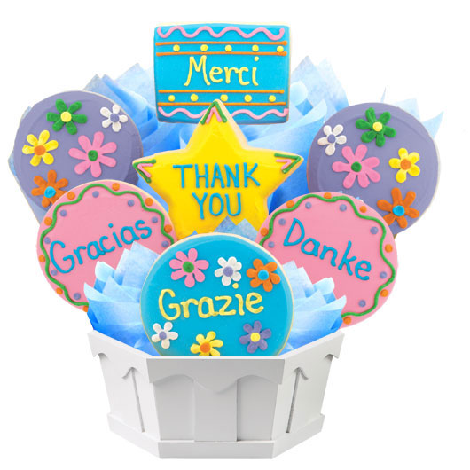 World of Thanks Cookie Bouquet