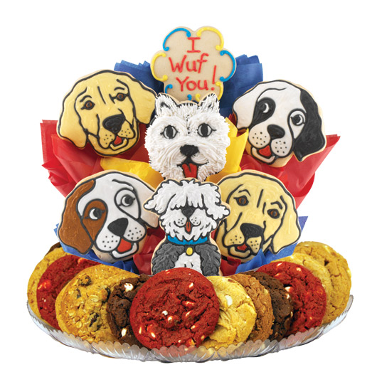 B132 - Puppy Love BouTray™ Cookie Boutray