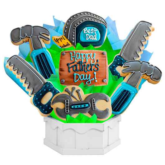 A26-FD - Tool Time Father’s Day Cookie Bouquet