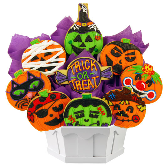 A404 - Pumpkin Bash Cookie Bouquet