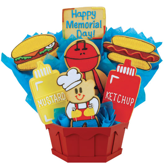 A438 - Happy Memorial Day Cookie Bouquet