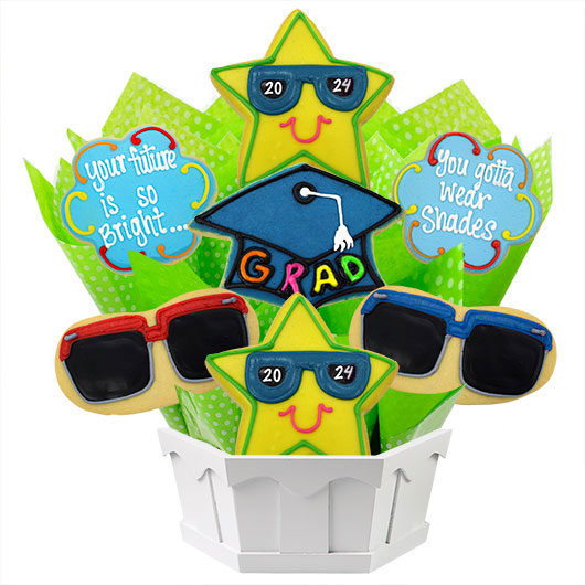 A453 - The Future is Bright Cookie Bouquet