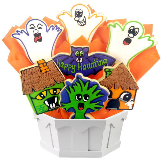 A466 - Happy Haunting Cookie Bouquet
