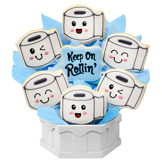 A510 - Keep On Rollin’ Cookie Bouquet
