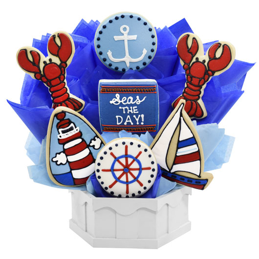 A514 - Seas the Day Cookie Bouquet