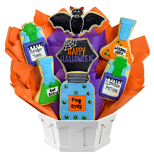 Wicked Awesome Potions Cookie Bouquet
